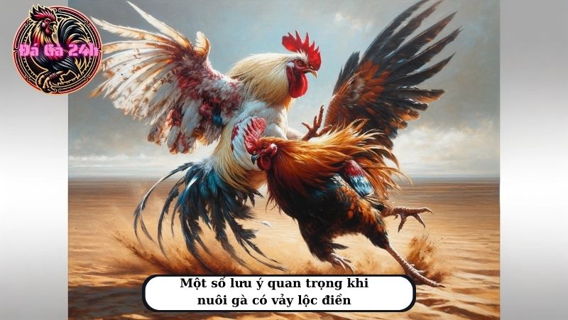 Một số lưu ý quan trọng khi nuôi gà có vảy lộc điền