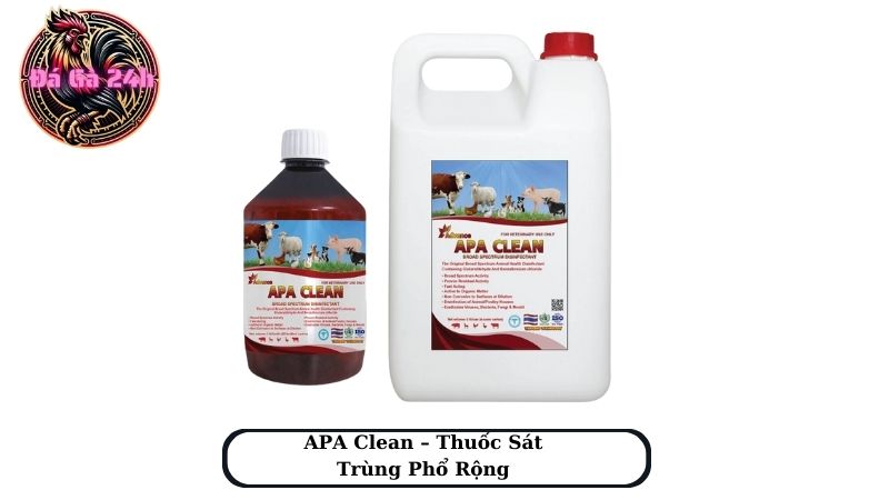 APA Clean – Thuốc Sát Trùng Phổ Rộng