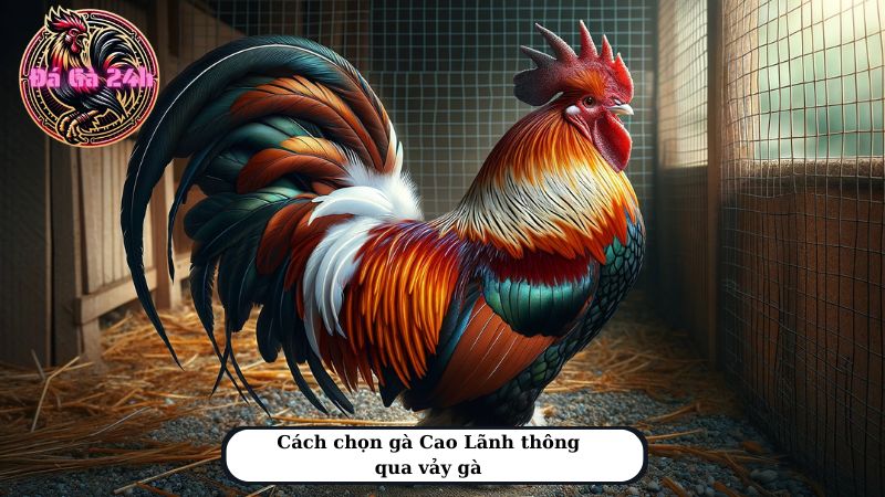 Cách chọn gà Cao Lãnh thông qua vảy gà