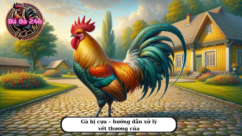 Gà bị cựa – hướng dẫn xử lý vết thương của 