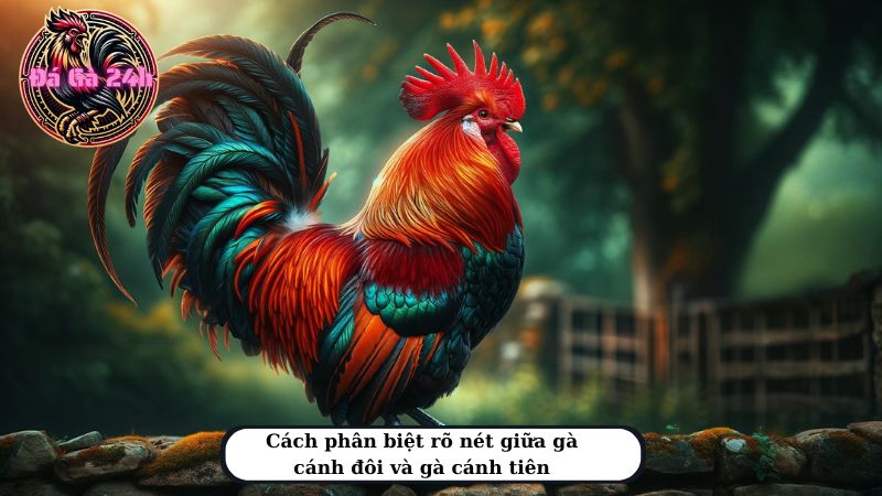 Cách phân biệt rõ nét giữa gà cánh đôi và gà cánh tiên