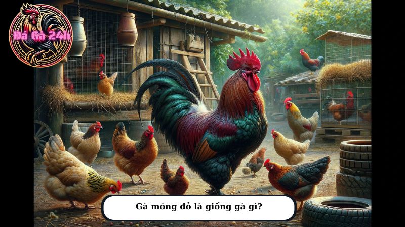 Gà móng đỏ là giống gà gì?