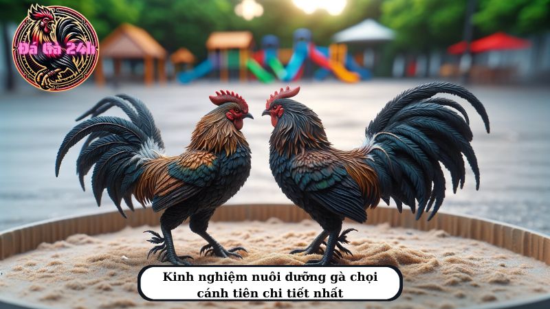 Kinh nghiệm nuôi dưỡng gà chọi cánh tiên chi tiết nhất