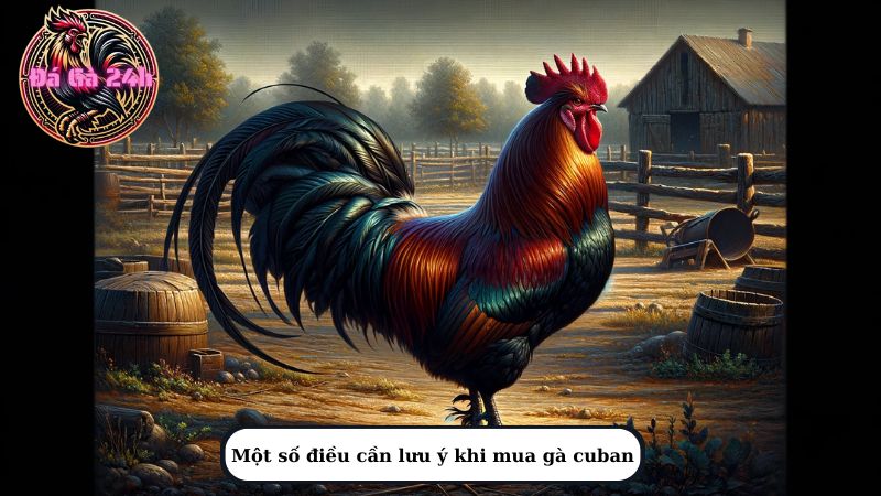 Một số điều cần lưu ý khi mua gà cuban