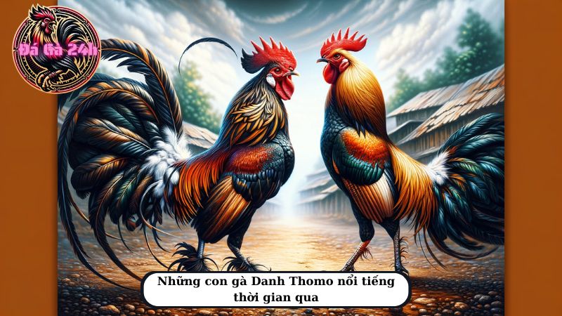 Những con gà Danh Thomo nổi tiếng thời gian qua