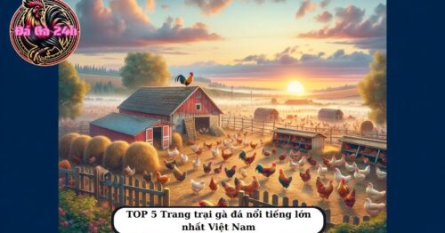 Top 5 trại gà đá nổi tiếng nhất Việt Nam sư kê nên biết