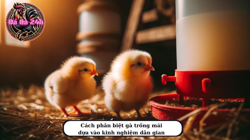 Cách phân biệt gà trống mái dựa vào kinh nghiệm dân gian