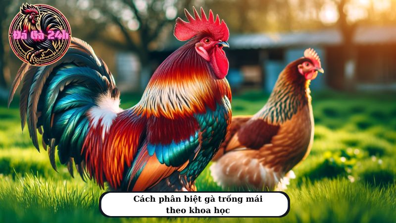 Cách phân biệt gà trống mái theo khoa học