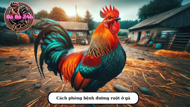 Cách phòng bệnh đường ruột ở gà 