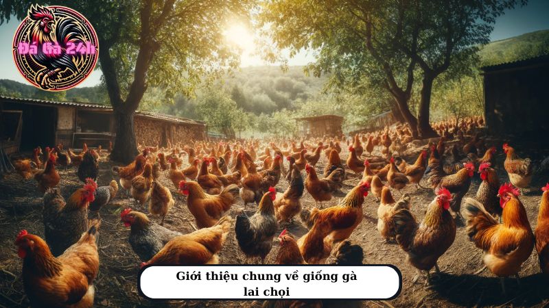 Giới thiệu chung về giống gà lai chọi