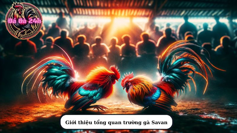 Giới thiệu tổng quan trường gà Savan