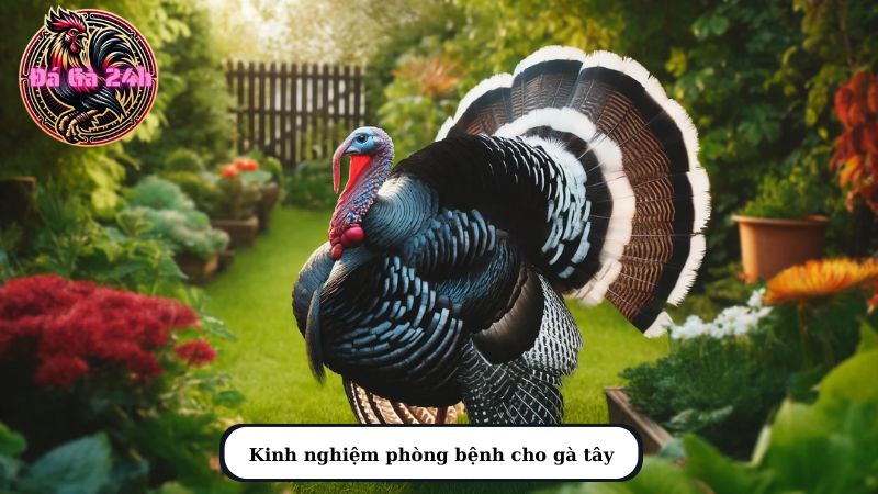 Kinh nghiệm phòng bệnh cho gà tây