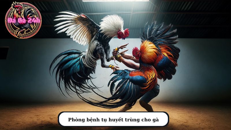 Phòng bệnh tụ huyết trùng cho gà